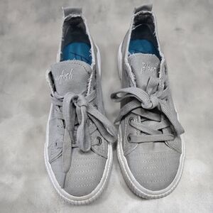 Blowfish Malibu Gray Slip on Weekend Sneakers